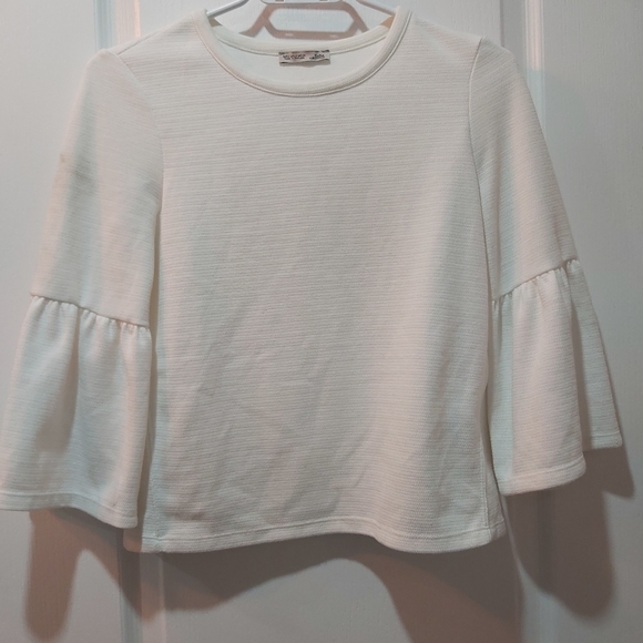 Zara Sweaters - Zara collections, Size: Small-Medium fit, white or beige blouse